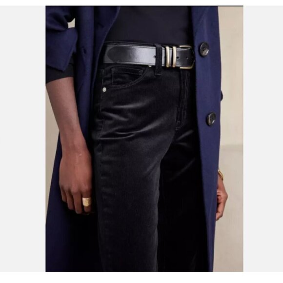 Banana Republic Black Mid Rise Skinny Stretch Corduroy Pant 26/2 PETITE - RT$120 - Picture 2 of 10